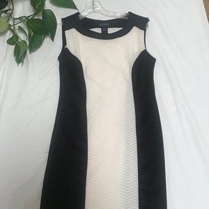Black and White Formal Dress